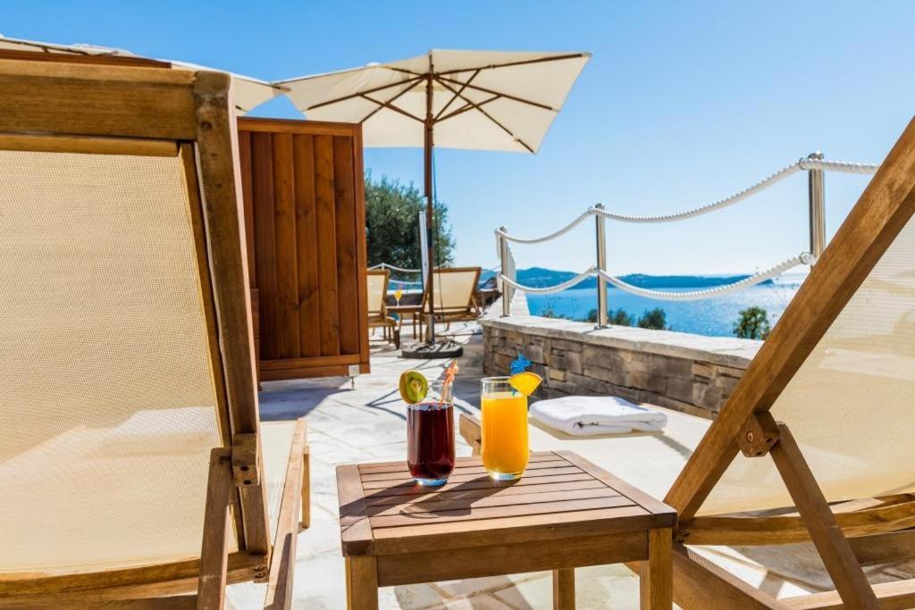 Apartments Villa Capitano Mlini Eksteriør bilde